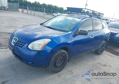 2010 Nissan Rogue S из США, поврежденный, VIN JN8AS5MV7AW117210